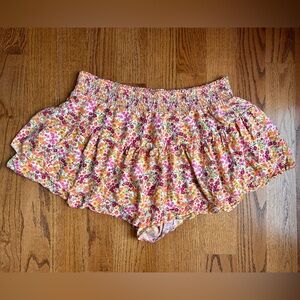 Wild Fable Floral Ruffle Skort. XXL